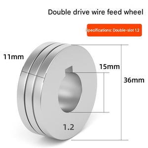 Rouleaux d'alimentation de fil pour les alimentateurs de fil Zhenkang : Rouleaux d'alimentation à double entraînement et rouleaux de pression à entraînement unique. - Product Image 4