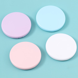 <span class=keywords><strong>Specchio</strong></span> Cosmetico Tascabile Pieghevole Personalizzato Smilelashes <span class=keywords><strong>con</strong></span> Finitura Argento, <span class=keywords><strong>Cornice</strong></span> in Plastica, Doppio Lato, Portatile - Product Image 2