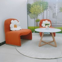 Fauteuil individuel en métal de style nordique, populaire sur internet, design créatif, fauteuil Hill, mobilier de salon moderne et simple, modèle de mobilier de loisirs