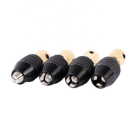 Micro moteur perceuse auto-serrante mandrin à trois mâchoires 2.0-5.0mm arbre ouverture Distribution Machine meulage accessoires mandrin
