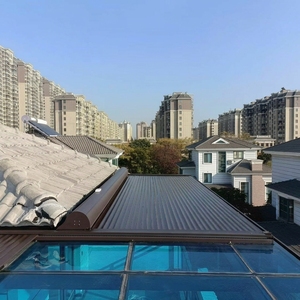 Cortina Superior <span class=keywords><strong>de</strong></span> Aluminio para Exteriores, Protección Solar, Aislamiento Térmico Inteligente, <span class=keywords><strong>Persiana</strong></span> Retráctil, Persianas Inteligentes - Product Image 6