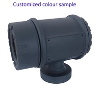 Vente directe d'usine intelligent à faible coût à distance 240v Lcd affichage Triclamp Lcd affichage débitmètre d'eau débitmètre électromagnétique