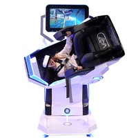 Réalité virtuelle Amusement 4D Vr 360 vol simulateur réalité virtuelle 9D 360 degrés Vr interactif vol simulateur réalité virtuelle