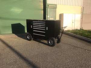 JZD kotak alat penggulung mekanik, <span class=keywords><strong>Pit</strong></span> troli, Kabinet penggulung logam luar ruangan, alat troli xxl dengan peralatan 75 inci - Product Image 5