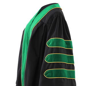 Túnica de Graduación Doctoral en Oferta, Personalizada con Logotipo Bordado, Túnica de Graduación de Doctorado - Product Image 6