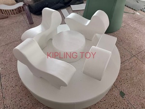 سعر المصنع بألوان الباستيل اللعب اللينة الكهربائية الصغيرة Merry Go للبيع - Product Image 6