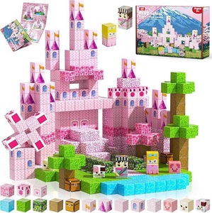 Bloques de Construcción Magnéticos STEM, Juego de Cubos Educativos, Juguete de Construcción Creativo DIY para Niños - Product Image 2