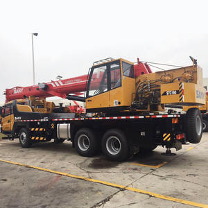 رافعة شاحنة صغيرة متنقلة ذات ذراع تلسكوبي للبناء والإنشاءات بقدرة رفع 16 طن وارتفاع 40.5 متر طراز STC160C5 STC160C في قيرغيزستان - Product Image 4