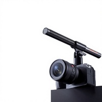 Microphone à condensateur sans fil COMICA VP3 de type pistolet, directionnel cardioïde, professionnel pour l'enregistrement d'interviews, compatible avec les appareils photo reflex numériques