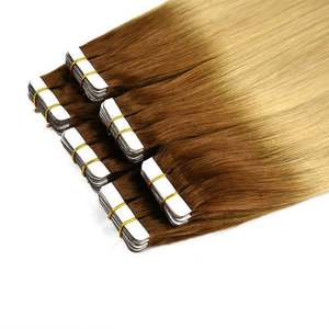 Extensiones de Cabello Remy Ruso de Alta Calidad al por Mayor, 100% Cabello Humano, Doble Trama - Product Image 1