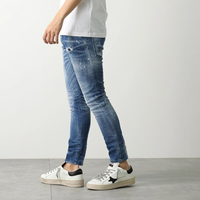 Pantalon en détresse mode tendance Patch Jeans printemps été pantalon polyvalent hommes à la mode marque Cool Slim Fit pantalon moulant pour hommes