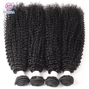 Tracchette di capelli umani ricci 28 pollici 100-200g di trama vergine brasiliana comoda per donna