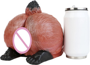 Силиконовый мастурбатор GEEBA Fantasy Fox <span class=keywords><strong>Pussy</strong></span>: реалистичная вагина, мягкая имитация влагалища, секс-игрушка с большой попой для мужчин, оптом - Product Image 5