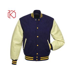 Smart Casual Winter Woolen <b>Thin</b> <b>Jacket</b> Men Long Stand Collar Polyester <b>Waterproof</b> Windproof MA Flight Bomber College Baseball - Product Image 2