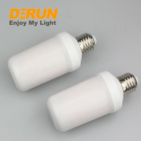 Lampe à effet de flamme LED 3D dynamique, 3W 5W 110V 220V E26 E27, ampoule LED à effet de flamme dansante, LED-FLAME
