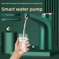 Pompe à eau électrique compacte 3W rechargeable par USB, best-seller transfrontalier, distributeur d'eau domestique, distributeur d'eau par aspiration