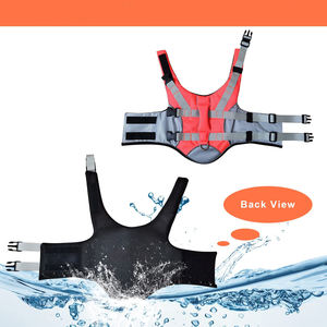 Gilet <span class=keywords><strong>de</strong></span> <span class=keywords><strong>sauvetage</strong></span> anti-intrusion <span class=keywords><strong>pour</strong></span> chiens, <span class=keywords><strong>veste</strong></span> <span class=keywords><strong>de</strong></span> survie anti-intrusion, ajustable, Durable et à haute élasticité, avec poignée <span class=keywords><strong>de</strong></span> secours - Product Image 2