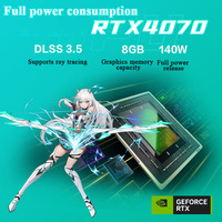 Laptop Gaming AMD 5 Pro Berkinerja Tinggi R9-7940HX RTX4070 16-Core 5.2GHz 16GB RAM 1TB SSD Layar 165Hz 2.5k Backlit Bahasa Inggris