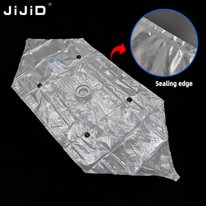 Sac de protection en plastique alimentaire JIJID pour conteneur IBC avec ports d'entrée et de sortie, doublure PE sans lavage pour conteneurs de 1000L - Product Image 4