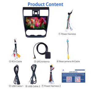 <span class=keywords><strong>Radio</strong></span> de coche GPS con pantalla táctil <span class=keywords><strong>Android</strong></span> 13 para <span class=keywords><strong>SUBARU</strong></span> FORESTER 2013-2016 REPRODUCTOR DE DVD Multimedia de música para coche - Product Image 4