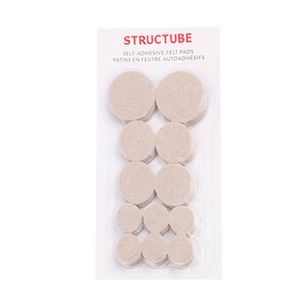 Almohadillas silenciosas de fieltro EVA resistentes al desgaste para mesa y silla, almohadillas antideslizantes para protección de suelo, almohadillas de goma para muebles - Product Image 4