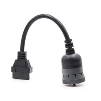 Fábrica al por mayor personalizado 9 Pin J1939 Cummins 9 pin conector camión diagnóstico J1939 Convertidor para servicio pesado
