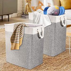 Large Modern Design <b>Laundry</b> Hampers with Extended Handles <b>Collapsible</b> Foldable <b>Laundry</b> <b>Basket</b> - Product Image 2