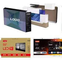 Pantalla curva 50 pulgadas Smart Android LED TV Ultra HD 4K Smart Television