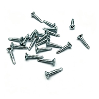 Vis autoperceuses en acier au carbone de haute qualité, plaquées zinc blanc, 3,5 mm, 4,2 mm, 4,5 mm, 4,8 mm, 5,5 mm, 6,3 mm, vis pour cloisons sèches avec certification CE