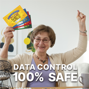 Livre de cartes à gratter de loterie, jeux de nouveauté, fêtes à thème, événements personnalisés, couverture rigide, parfait, écologique, durable - Product Image 5