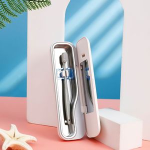 Uvc Ultraviolet Toothbrush Sterilizer Portable Multi Functional Eyeglass Cleaner With Ultrasonic Cleaning 230X64X43.5Mm - Product Image 1