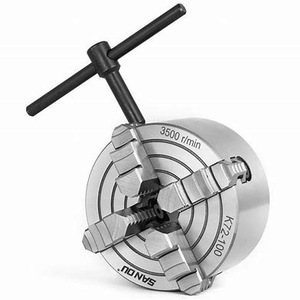 Promotion SANOU K72-100 Mandrin à 4 mors indépendant en acier pour mini-tour et fraiseuse - Product Image 6