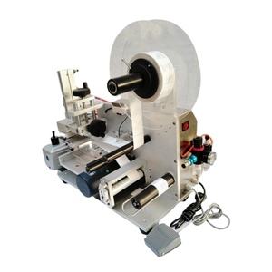 Etiquetadora de Botellas Planas y Cuadradas, Súper Calidad, Gran Venta, Aplicador de Etiquetas Planas Semiautomático, Etiquetadora Manual - Product Image 3