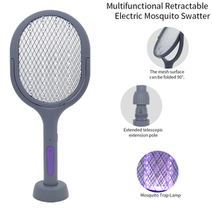Raqueta Eléctrica Telescópica Recargable HXP Multifuncional para Interiores, Matamosquitos, ¡Gran Oferta a Precio Económico! - Product Image 5