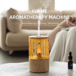 2024 umidificatore di plastica portatile del diffusore ultrasonico di legno elettrico dell'aroma per uso della famiglia e dell'hotel - Product Image 3