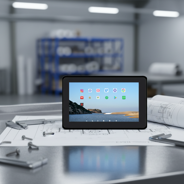 Yunchuang 7-Inch All-In-One Capacitive Touch Display Industrial Control Charging Pile/Medical Equipment Intelligent LCD Modules