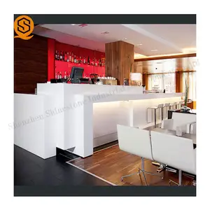 Comercial Design Translucent Bar Counter Bar Furniture For Night Club