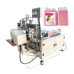 Semi Automatic Tissue Paper Non woven Towel Sealing and Packaging Machine