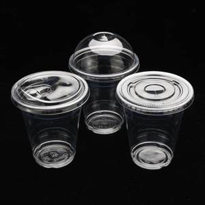 Vaso <span class=keywords><strong>de</strong></span> Plástico Desechable Ecológico Personalizado YBLPAK con Tapa para Bebidas Frías, Té <span class=keywords><strong>de</strong></span> Burbujas, Matcha, Leche, Jugo, Café Helado, Refrescos - Product Image 2