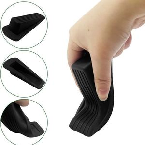 Cale de porte en caoutchouc robuste pour usage domestique, cale de sécurité pour porte, accessoire de mobilier - Product Image 2