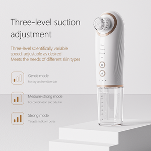 गर्म पोर क्लीनर छोटे बुलबुल ब्लैकहेड्स रिमूवर हीटिंग वैक्यूम सूक्ष्म छोटे बुलबुला चेहरे सफाई उपकरण - Product Image 4