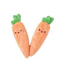 Anneau de préhension en peluche gonflable en forme de carotte pour nouveau-né, jouet apaisant pour le sommeil | Jouets TYL