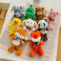 BEYMAN Nouvelle série Lapin à longues pattes en peluche douce en coton PP gaufré, porte-clés poupée, fabriqué en Chine