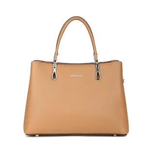 OEM Luxury Designer Women Large Leather Tote Bags Factory Custom Logo Vegan Handbag For Women