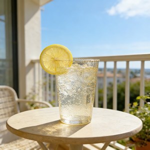 Vasos Desechables de Plástico Transparente con Purpurina Dorada de 10 oz, Vasos Transparentes para Fiestas, Bodas, Eventos, Catering, <span class=keywords><strong>Bebidas</strong></span> - Product Image 6