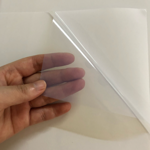 Film transparent imperméable en PP/acrylique/PET, film de protection auto-adhésif pour impression offset, autocollants PP personnalisés - Product Image 1