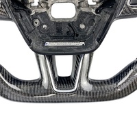 Kryvex pour volant de voiture personnalisé en fibre de carbone adapté à Ford FOCUS RS ST MK3