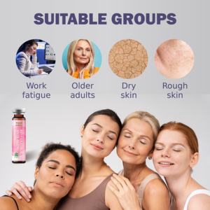 Supplément lumineux anti-rides boisson de beauté extrait de raisin rouge réducteur de vieillissement de la peau boisson - Product Image 4