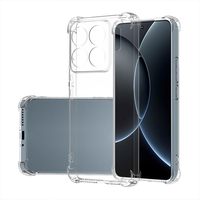 Coque de téléphone transparente antichoc anti-chute en TPU souple pour 15T/15T Pro/15 Ultra avec design d'entreprise