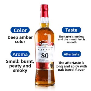Coffret Cadeau Whisky Personnalisable 80 ml, 2 x 700 ml, Spiritueux Classiques et Doux pour la Vente en Gros et les Cadeaux d'Affaires - Product Image 2